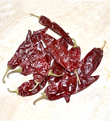 Smooth Texture 7-19cm Dried Paprika Peppers With Air Dried Sun Dried Process