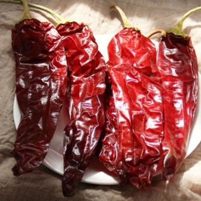 7-19cm Mild Dried Chilies For Single Herbs Spices Vacuum Sealed Packaging