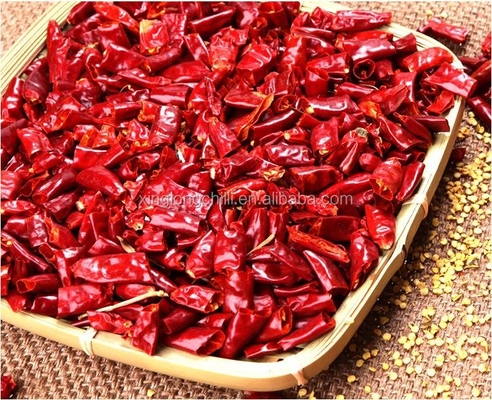 13-16cm Erjingtiao Dried Chilis 12000shufrom Peppers Sodium Nutrition 32mg