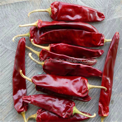 10-15cm Smooth Red Jinta Chilli Taste Paprika Heat Level 500SHU