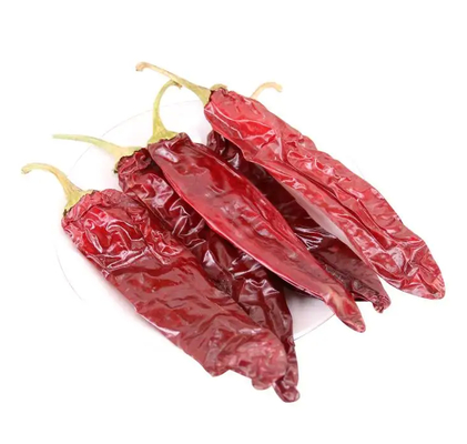 Stick shape Cherry Red Guajillo Chilis Grade A 10-15cm Size