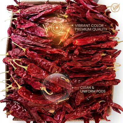 Fine Dried Red Chili Pepper Powder 80-100 Mesh Natural Sundried Ground Spice Export Quality Bulk Wholesale