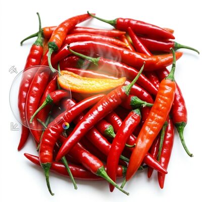 Pungent Aroma Dried Red Chili Peppers Strong Fragrant Whole Pods 4-7cm 5000-20000SHU Export Grade Bulk