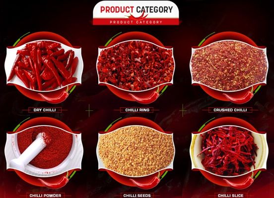 2% Max Broken Rate Air Dried Red Bullet Chilli with Sample and Freight Collected