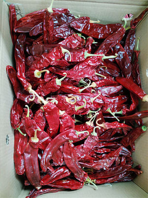 Dried Stemless Or Cut Stem Cayenne Chili Peppers 12% Max Moisture