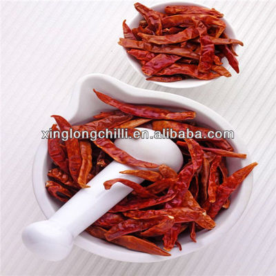 Delicious Tianjin Red Chilies Barbecue Dried Chile De Arbol Peppers