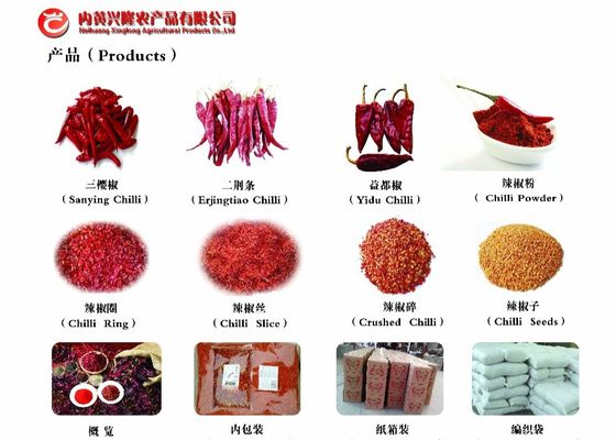 HALAL Whole Red Bullet Chilli Round 12% Moisture Anhydrous HACCP