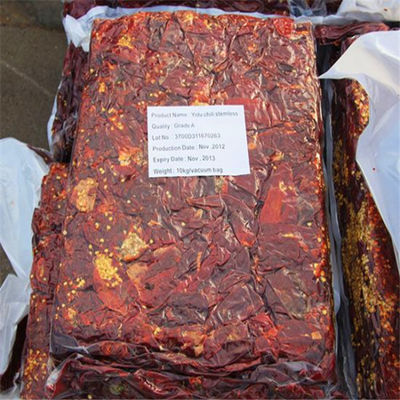 GMP Dried Red Chilli Peppers 2CM Dehydrated Lantern Pepper 2 Year Shelf Life