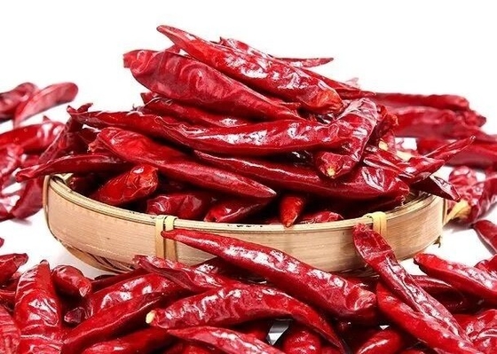 Tien Tsin Dried Red Chilli Peppers For Szechuan Style Cooking Kung Pao Ingredient
