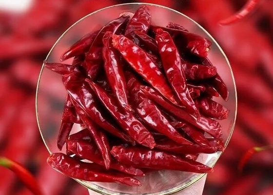 Tien Tsin Dried Red Chilli Peppers For Szechuan Style Cooking Kung Pao Ingredient