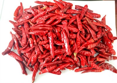 Smooth Texture Natural Red Dried Sweet Chili Peppers For Cooking