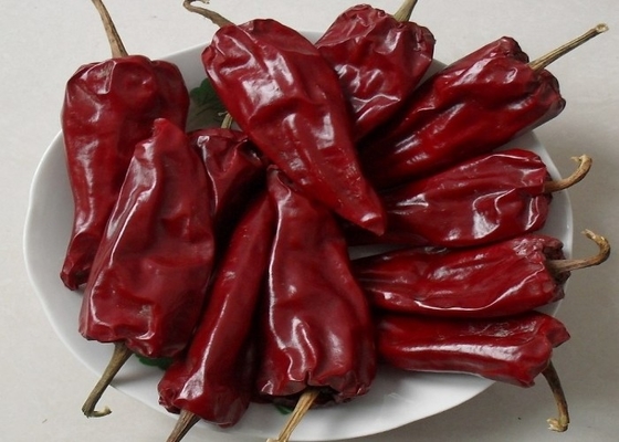 Spicy Dried Yidu Red Chili Peppers Dry Cool Place