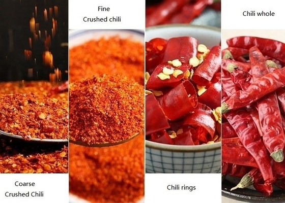 Authentic 4-7cm Dried Hot Tianjin Chilli Peppers Low Impurity Packed in Bags of 10kg or 25kg