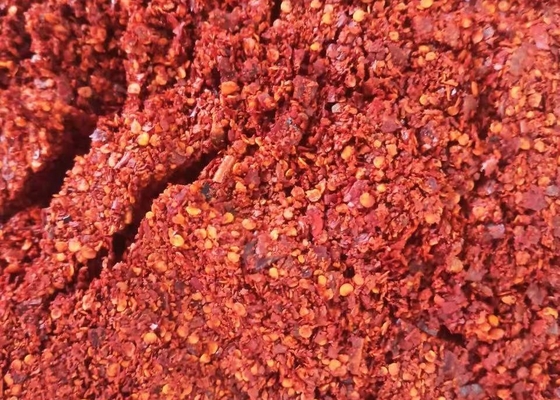 Sun Dried Crushed Chilli Peppers Hot Chilli Flakes Oiled Red Sterilized PIZA &amp; Komichi