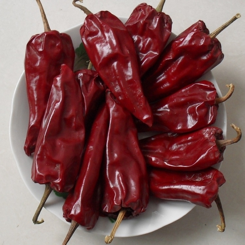 Dried Yidu Red Chili Peppers Ingredients 7-15cm Perfect For Cooking