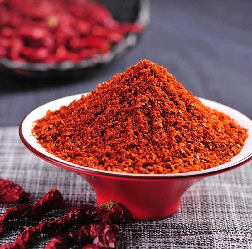 Dried Red Crushed Chili Flakes Peppers 4-7cm Without Stem Cool And Dry Place
