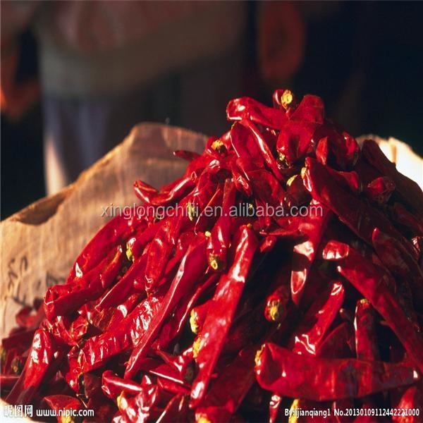 Cool And Dry Place Crushed Chilli Peppers 3-5mm 4-7cm For Food Additive Usage