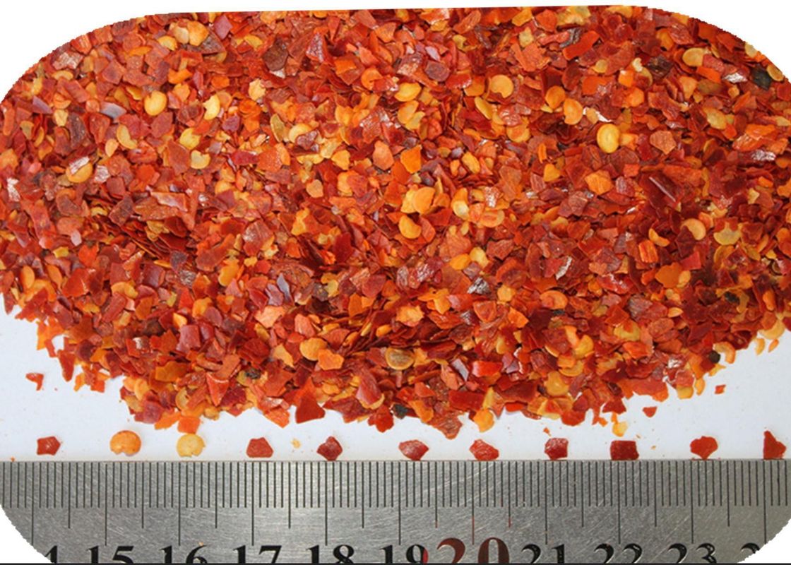 Chaotian Crushed Chilli Peppers 8mm Coarse Red Pepper Powder Dehydrated