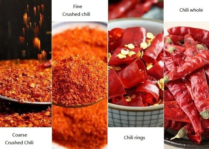 HALAL Sun Dried Chillies 12% Moisture Tien Tsin Chilli Pepper Capsicum