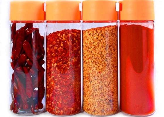 Sun Dried Crushed Chilli Peppers Hot Chilli Flakes Oiled Red Sterilized PIZA & Komichi
